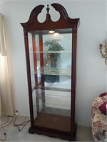 Lighted China Curio Cabinet