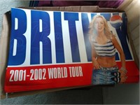 Box of Britney Spears 01-02 World Tour Posters