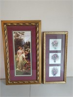 Gold Framed & Matted Prints