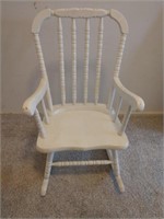 White Child's Rocking Chair