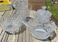 4 Nice Pieces of Leaded Crystal