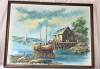Signed Luini Painting M15D