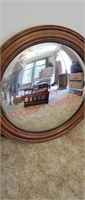 Convex round mirror - approx 32" diameter