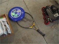 Frisbee & Tennis Racket
