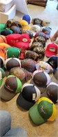 47 advertising hats / ball caps - never worn