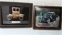 2 Framed Cadillac Wall Art L10C