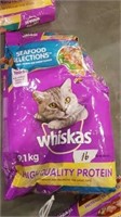 9.1 kg bag torn Whiskas seafood selections