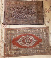 193 - 2 THROW RUGS APPRX 20"X40"