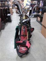 McGregor golf clubs in Wilson bag