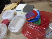Cutting boards and storage containers