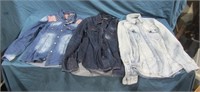 3 Size Small Button Up Shirts
