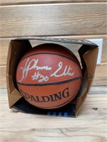 LaPhonso Ellis Spalding Official Signed Basketball