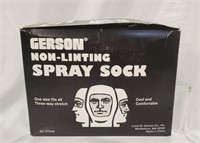 NEW Gerson Non-Linting Spray Socks - 12pk 13D