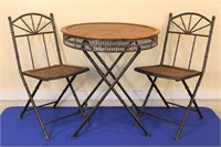 Small Patio Table & 2 Chairs