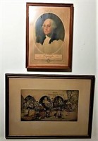 Print of George Washington Portrait