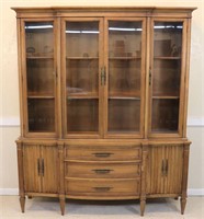 Vintage Breakfront China Cabinet