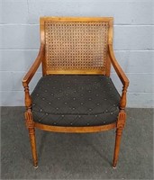 Vintage Cane Back Armchair
