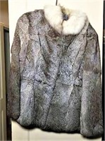Ladies Elan Rabbit Fur Jacket