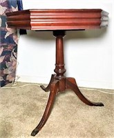 Vintage Wood Accent Table