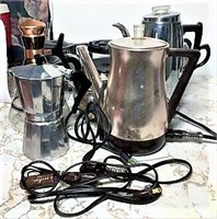 Coffee Pots and Servers