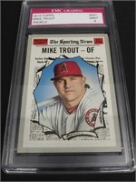 2019 Mike Trout Graded Card