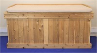 Wooden Bench w/ Storage