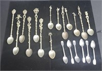 Grouping Of Souvenir Spoons