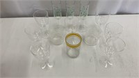 Assorted Plastic Glasses