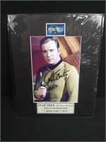 Autographed Star Trek William Shatner Photo