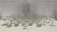 Assorted Glassware and Stemware