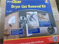 Dryer lint removal kit