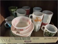 Mugs and Saucers