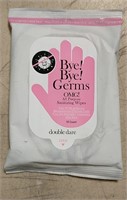 BYE BYE GERMS SANITIZING WIPES