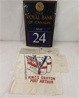 THE ROYAL BANK OF CANADA SIGN & STATIONARY