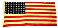 Vintage Bulldog Bunting 48 Star American Flag