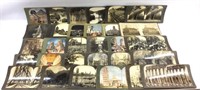 30 Antique Stereoscope View Cards of Landscapes