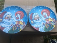 Rugrats McDonald’s Santa plates