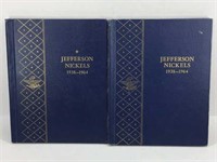 2 Jefferson Nickel Coin Books