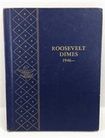 1946-1972 Roosevelt Dime Coin Book