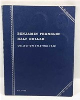 Book of Franklin Half Dollar Coins