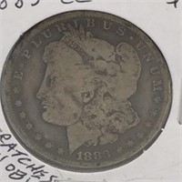 1883-CC Morgan Silver Dollar Coin