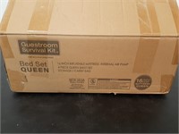 Guestroom Survival Kit Queen Bed Set - Aqua