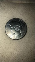 1927 silver peace dollar