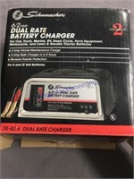 SCHUMACHER 6/2 AMP BATTERY CHARGER FOR 6 & 12V