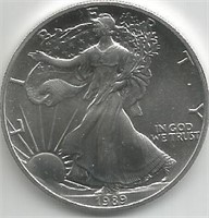 1989 American Silver Eagle Dollar