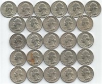 (26) 1964-D Quarters