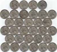 (32) 1943 Quarters