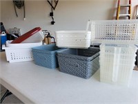 Assorted Plastic Totes/Bins