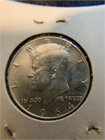 1964 Kennedy half dollar