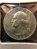 1964 Washington quarter